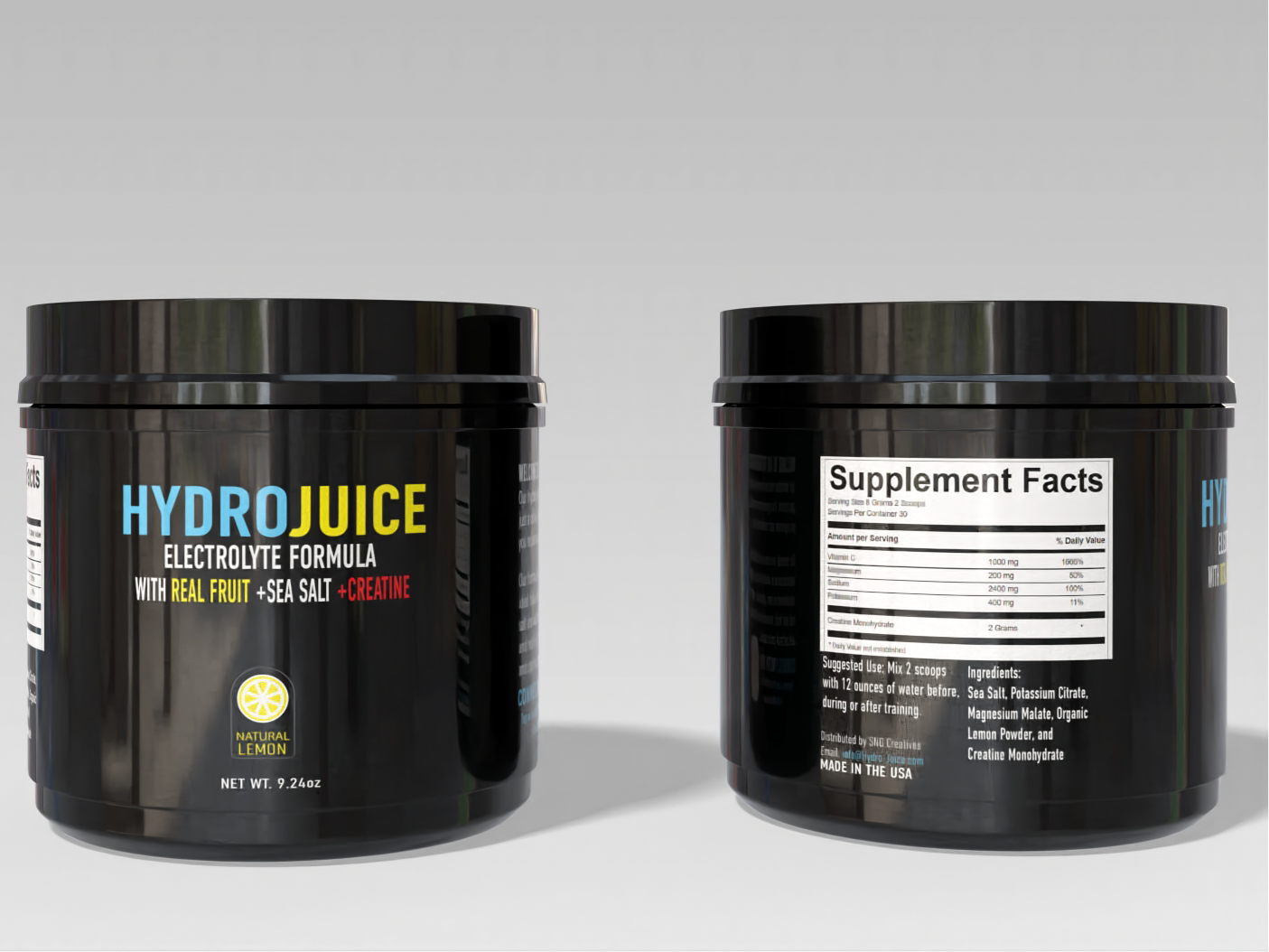 Starter Pack: Lemon 30 Servings + Creatine