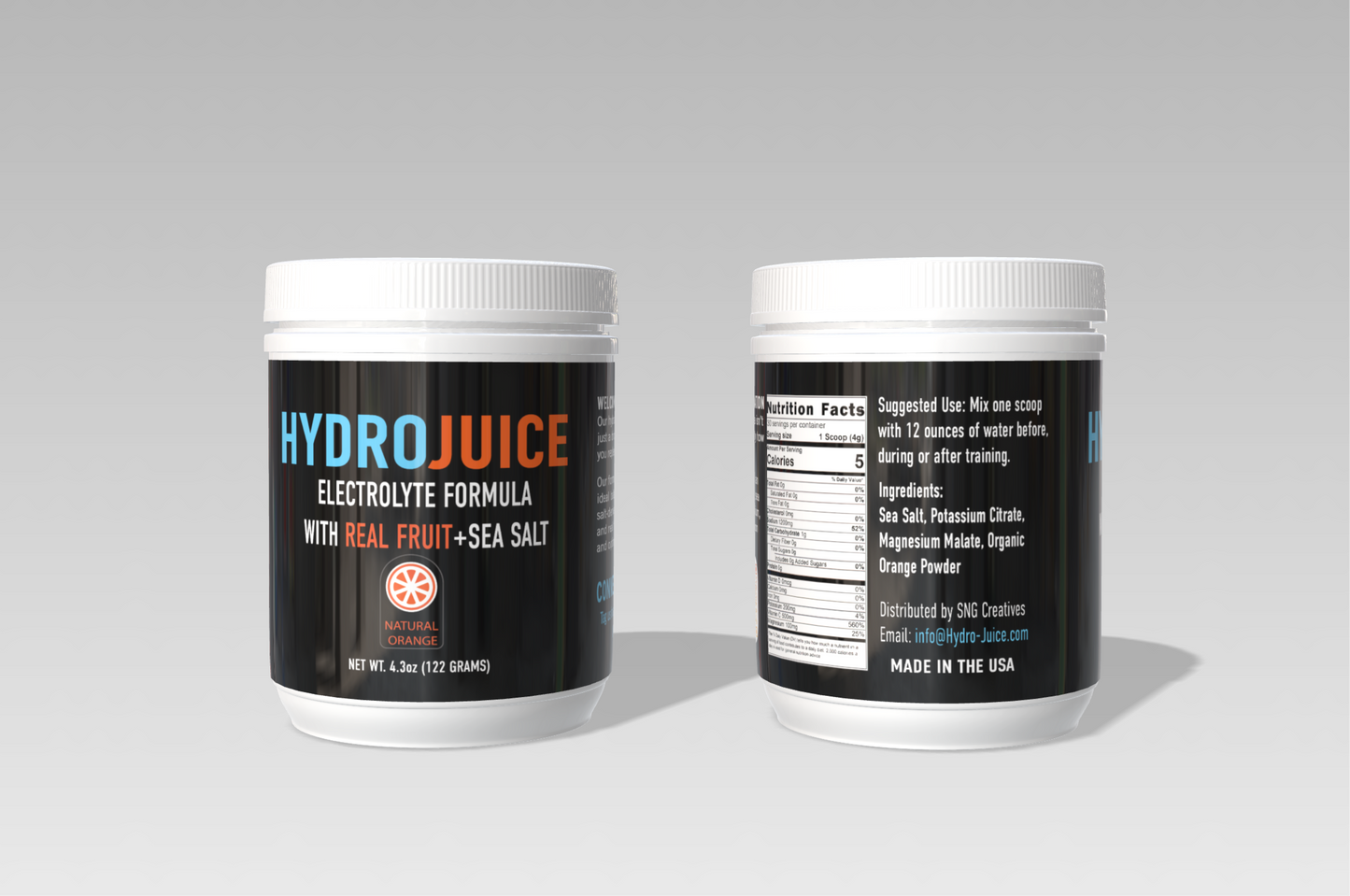 Hydration Pack: Orange 60 Servings